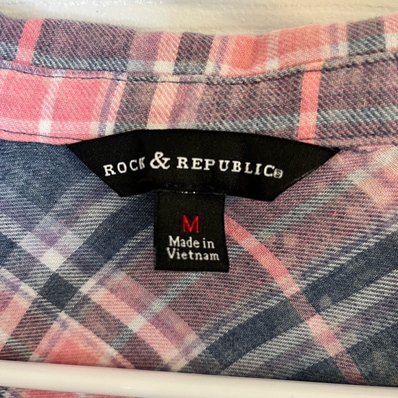 Rock & Republic Plaid Flannel Dress - Picture 7 of 8